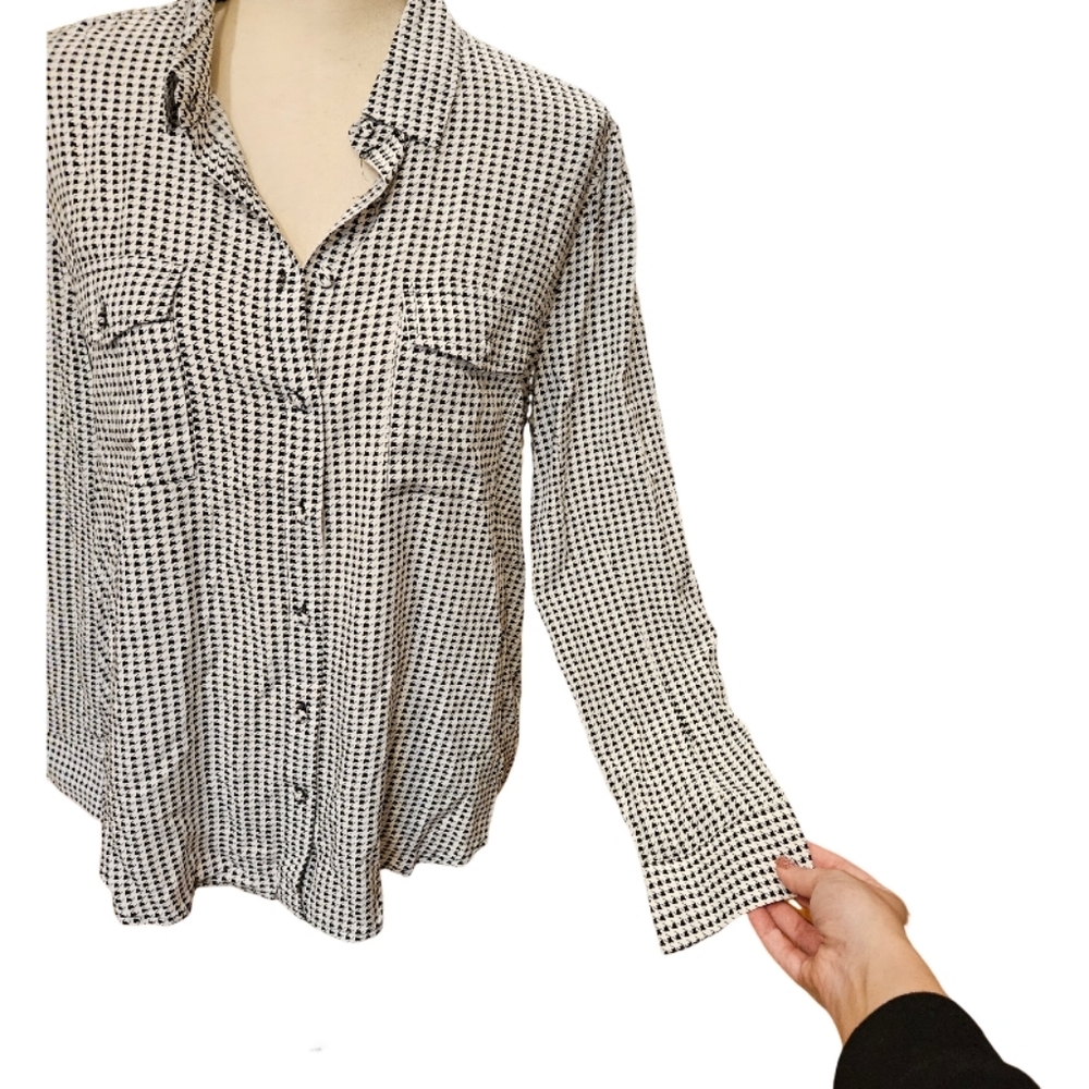 Alexander Jordan Black and White Blouse - Picture 3 of 7
